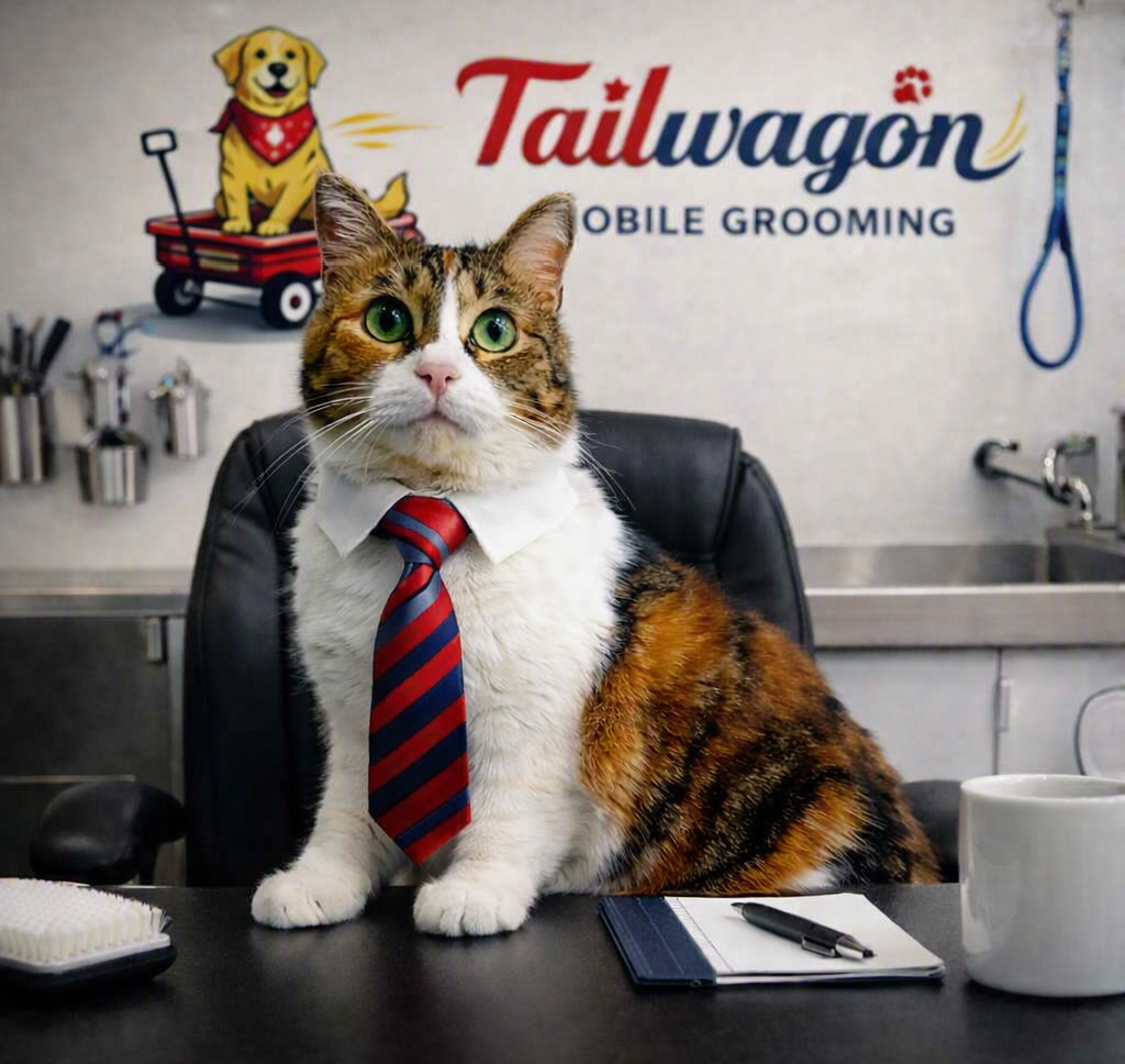 Callie Cat, Founder & CEO of Tail Wagon Mobile Grooming